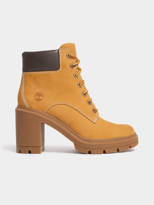 Timberland Women's Allington Heights Mid Lace Wheat Boot