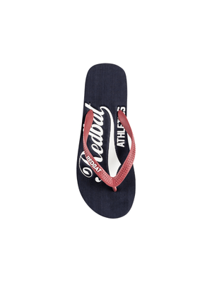 Redbat Athletics Junior Navy Flip Flops