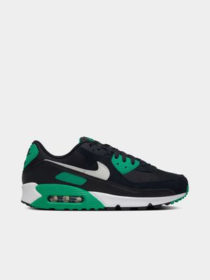 Nike Men's Air Max 90 Black/Green Sneaker