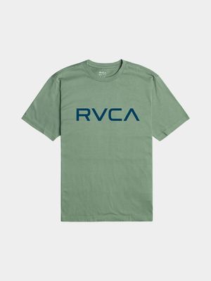 Boy's RVCA Green Short Sleeve T-Shirt