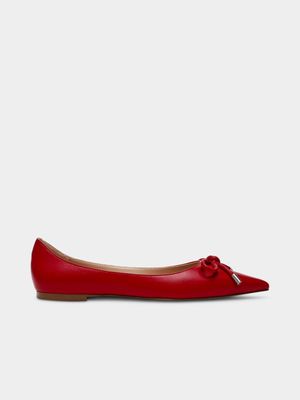 Women's Steve Madden Red Chimes Flats