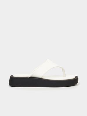 Women's Viabeach White Coconut 4 Sandals