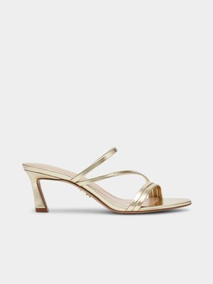 Women's Steve Madden Gold See Ya Heels