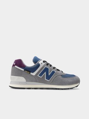 New Balance Men’s 574 Grey/Navy Sneaker