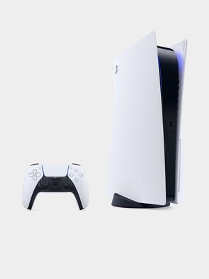 Playstation 5 + Playstation 5 Dualsense White Controller Console Bundle