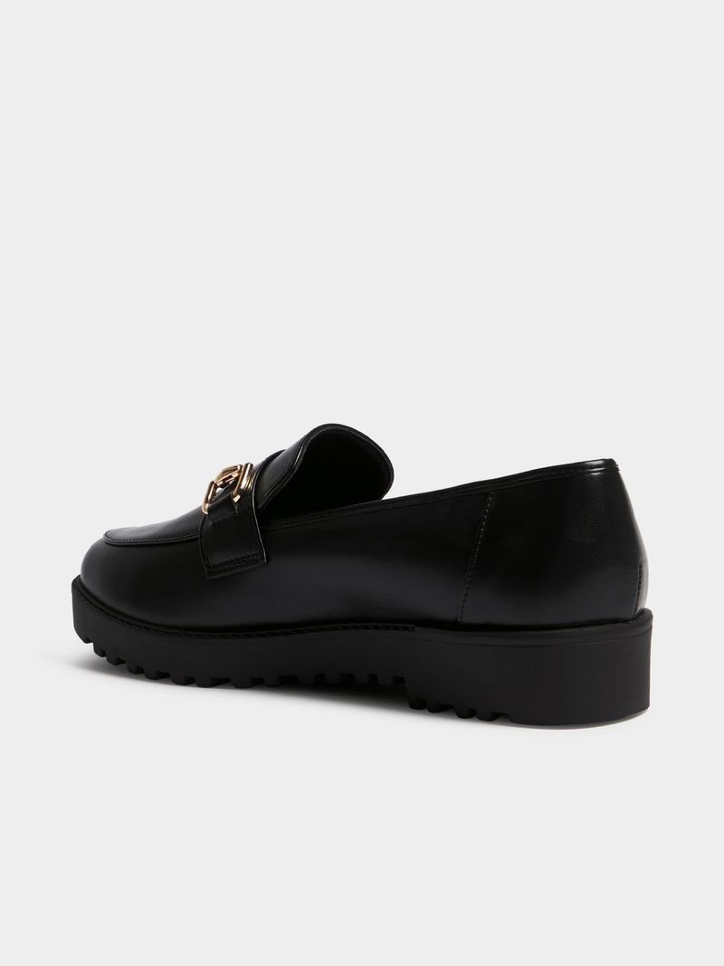 Women's Black Chunky Loafers - Bash.com Women's Black Chunky Loafers - Bash.com