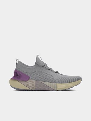 Womens Under Armour Hovr Phantom 3 SE Mood Grey/Provence Purple Running Shoes