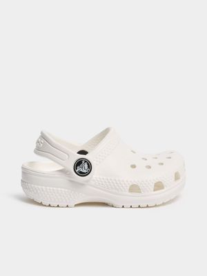 Crocs Toddler Classic White Clog