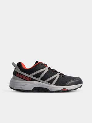 Men's Hi-Tec Trooper XT Carbon Grey/Red Sneaker