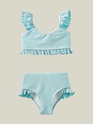 Cotton On Kids Girl Green Emily Bikini Set