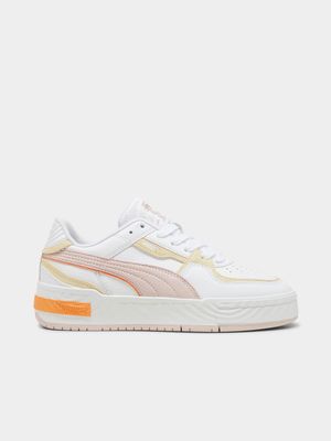 Puma Women's CA Pro White/Pink Sneaker