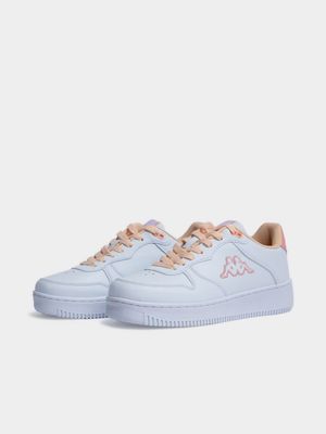 Junior Kappa Logo Maserta White/Pink Sneaker