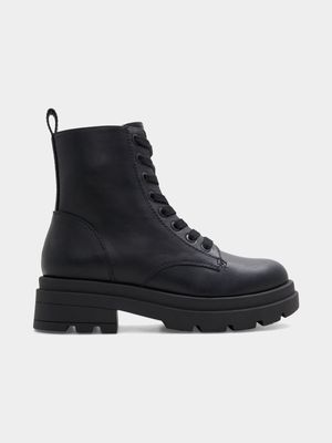 Women's Call It Spring Black Flat Boots