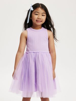 Cotton On Kids Girl Purple Nova Dress Up Dress