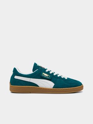 Puma Men's Super Team Dark-Green/White Sneaker