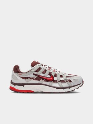 Nike Women's P-6000 White/Red Sneaker