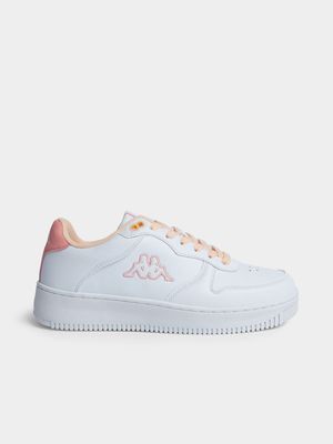 Women's Kappa Logo Maserta White/Pink Sneaker