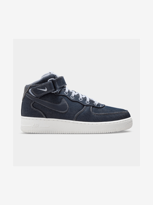 Nike Women's Air Force 1 Mid Navy Sneaker