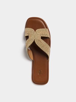 Weave Slip On Sandals