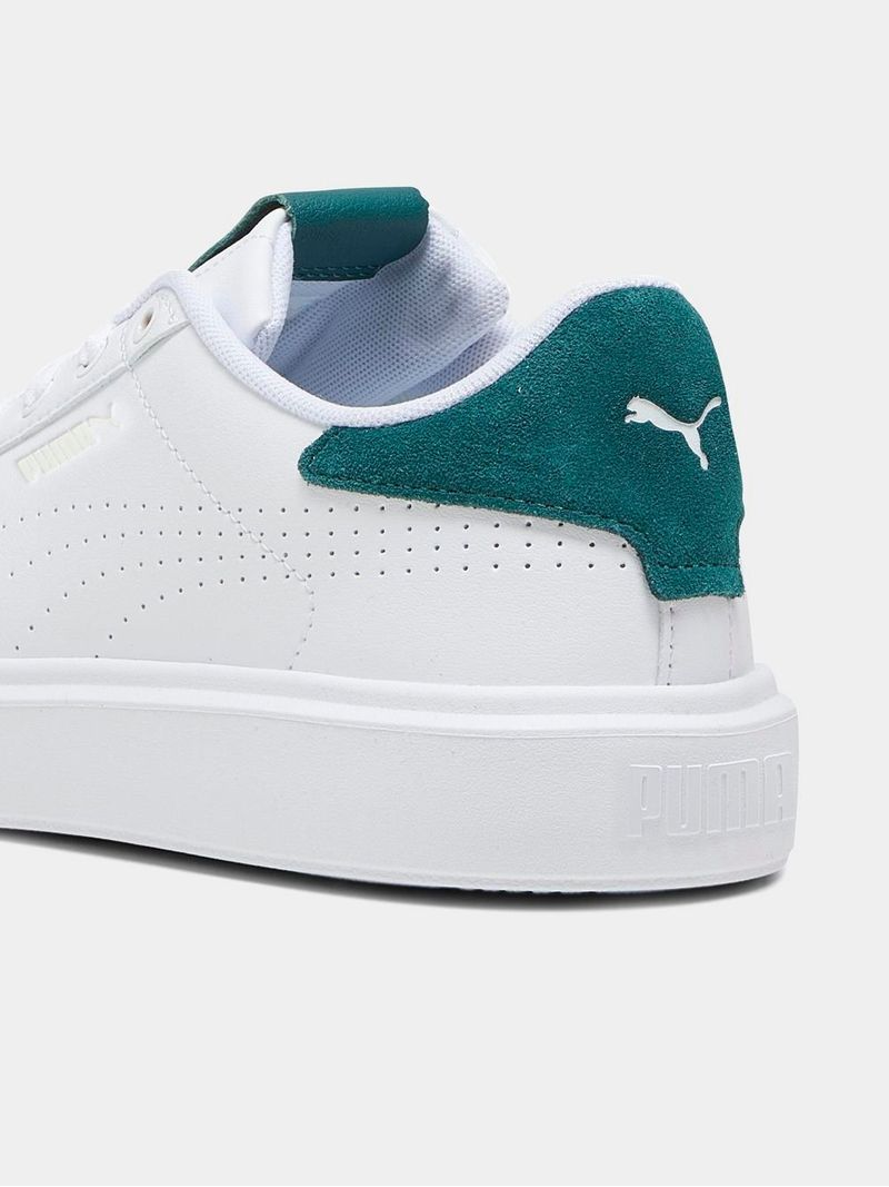 Puma Women's Lajla White/Green Sneaker - Bash.com