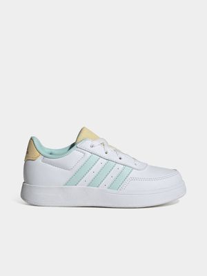 Junior adidas Breaknet White/Blue Sneaker