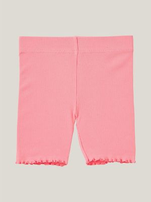 Cotton On Kids Girl Pink Hailey Bike Shorts