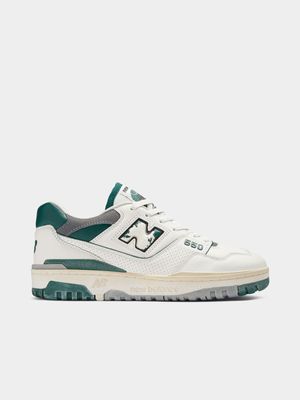 New Balance Men's BB550 v1 Sea-Salt/Green Sneaker