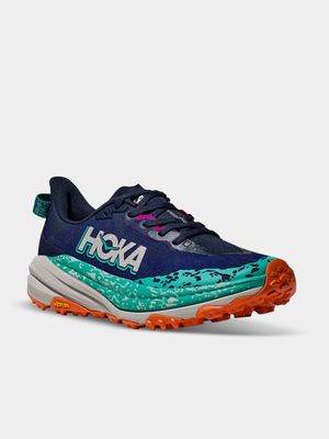 Women's Hoka Speedgoat 6 Varisty Navy/Meteor Trail Running Shoes