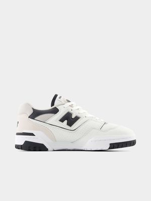 New Balance Men's 550 White/Black Sneaker