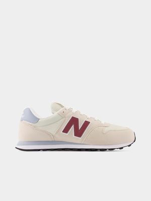 Men's New Balance 500 Cream Sneaker