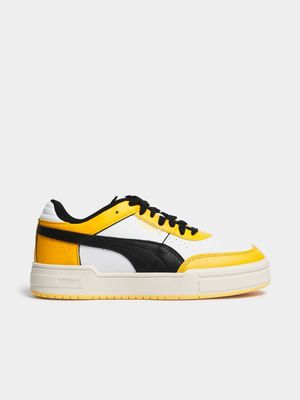 Puma Men's CA Pro White/Yellow Sneaker