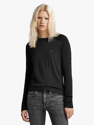 G-Star Core Black Knit Top