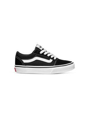 Junior Grade School Vans Ward Black/White Shoe