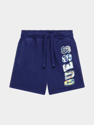 Younge Boy's Guess Blue Active Shorts