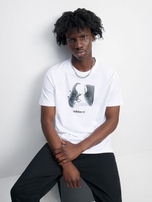 adidas Originals Men's White T-Shirt