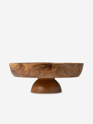 Mango Wood Bowl Natural 30.5cm