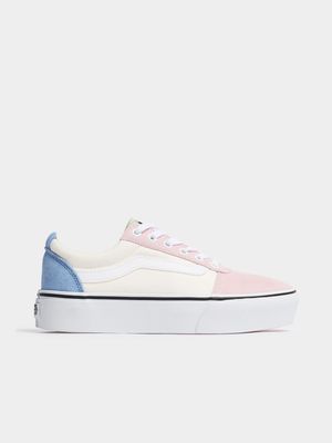 Women's Vans Ward Platform Colourblock Pastel Sneaker