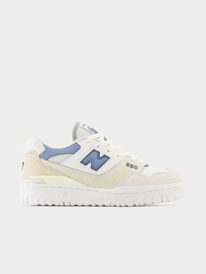 New Balance Women's 550 White/Blue Sneaker