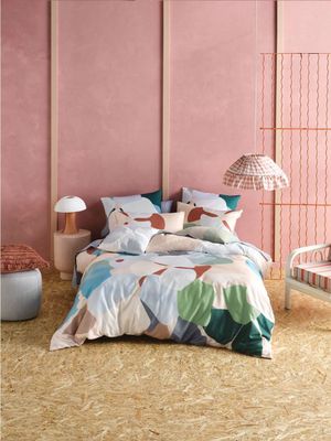 Linen House Ortensia Blue Duvet Cover Set