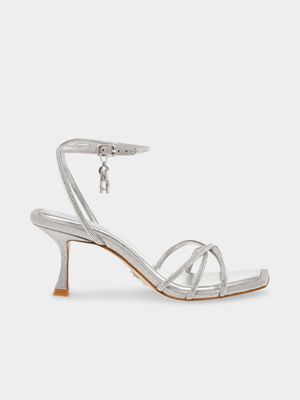 Women's Steve Madden Silver Legit Heels