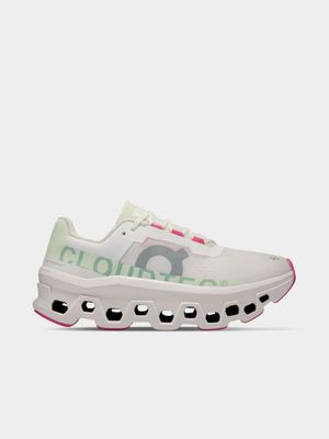 On Running Women's Cloudmonster White Sneaker