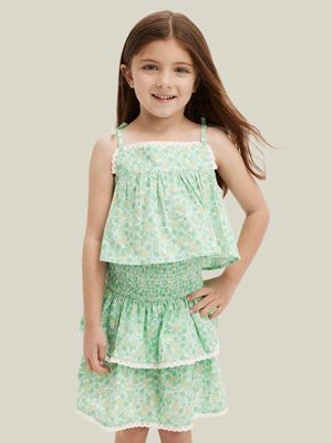 Cotton On Kids Girl Multi Kennedy Sleeveless Top