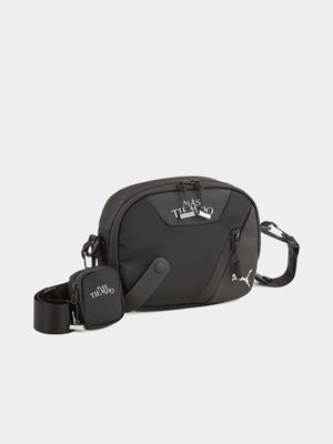 Puma x Más Tiempo Unisex CrossBody Black Bag