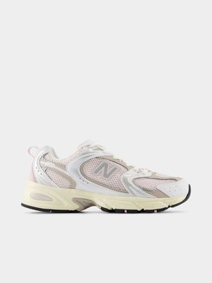 New Balance Men's 530 White/Beige Sneaker