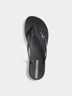 Women's Ipanema Wave Black Sandal