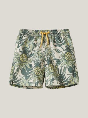 Cotton On Kids Boy Green Bailey Board Shorts