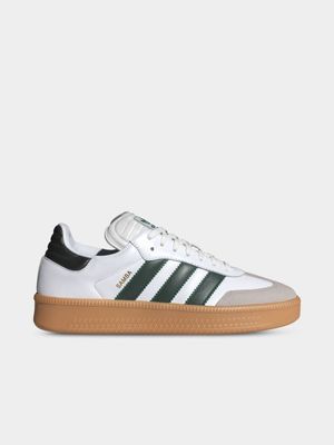 adidas Originals Men's Samba XLG White/Green Sneaker