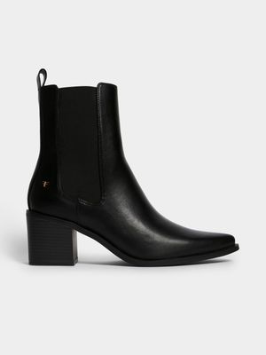 Block Heel Western Boots