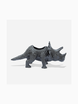 Rialheim Dino Pot Plant Holder Matt Black