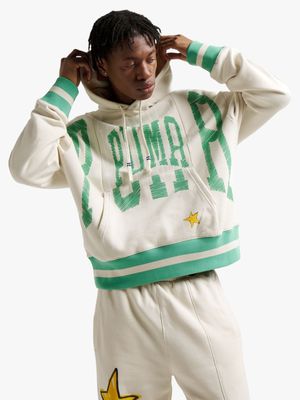 Puma Men's Getting Crafty Relaxed Fit Basketball Alpine Hoodie